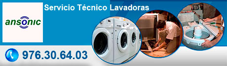 Servicio técnico de lavadoras Ansonici en Zaragoza