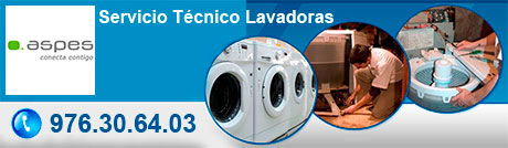 Servicio técnico de lavadoras Aspes en Zaragoza