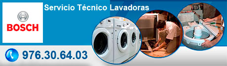 Servicio técnico de lavadoras Bosch en Zaragoza