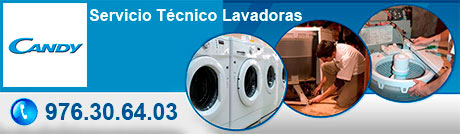 Servicio técnico de lavadoras Candy en Zaragoza