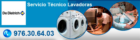 Servicio técnico de lavadoras De Dietrich en Zaragoza