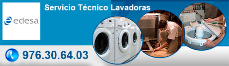 Servicio técnico de lavadoras Edesa en Zaragoza
