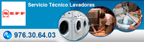 Servicio técnico de lavadoras Neff en Zaragoza