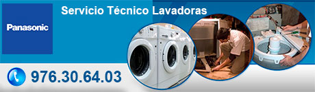 Servicio técnico de lavadoras Panasonic en Zaragoza