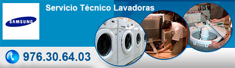 Servicio técnico de lavadoras Samsung en Zaragoza