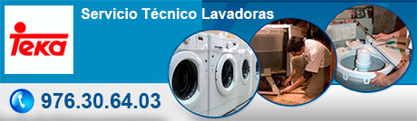 Servicio técnico de lavadoras Teka en Zaragoza