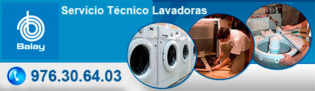 Servicio técnico de lavadoras Balay en Zaragoza