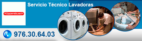 Servicio técnico de lavadoras Kuppersbusch en Zaragoza