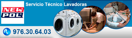 Servicio técnico de lavadoras New Pol en Zaragoza
